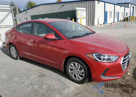 2017 Hyundai Elantra Se from USA, damaged, VIN 5NPD74LF3HH155273